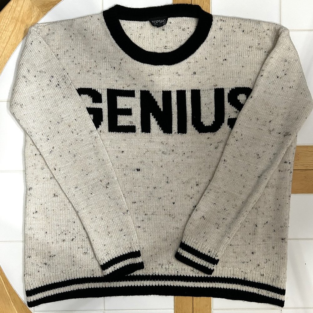 [SOLD] Topshop Genius Sweater ASO Taylor Swift and Demi Lovato - Picture 3 of 8